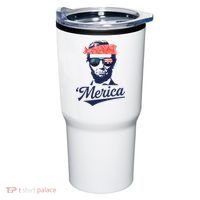 Abraham Lincoln Sunglasses Bandana Merica Tumbler thumb 0