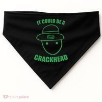 Amateur Leprechaun Sketch Could Be A Crackhead St Patricks USA-Made Doggie Bandana thumb 0