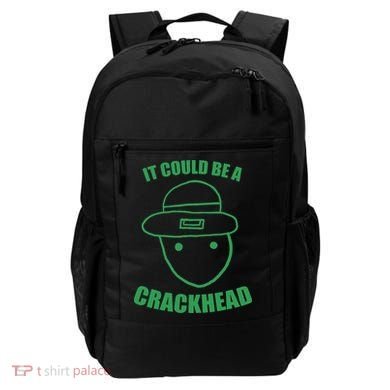 Amateur Leprechaun Sketch Could Be A Crackhead St Patricks Backpack