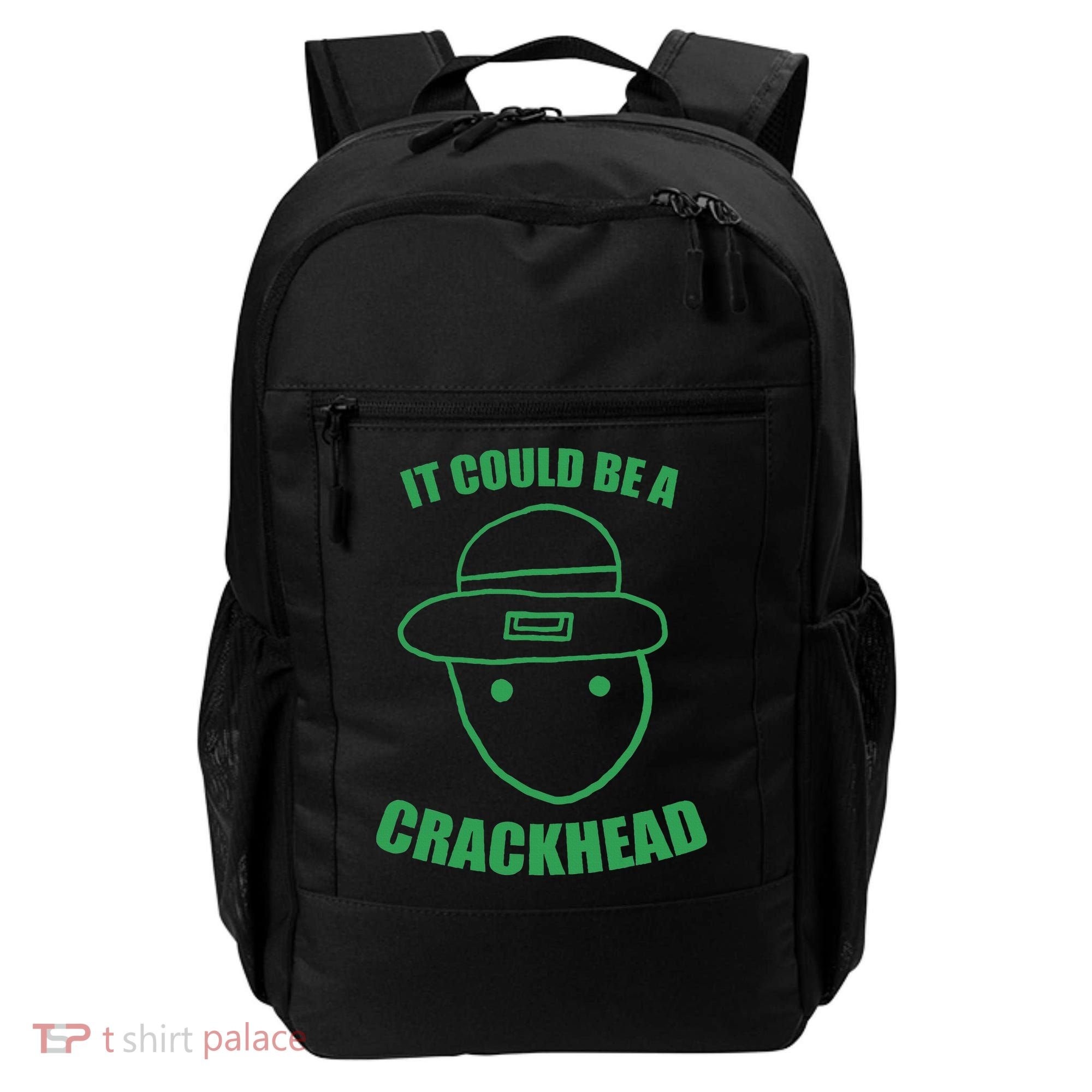 Amateur Leprechaun Sketch Could Be A Crackhead St Patricks Backpack