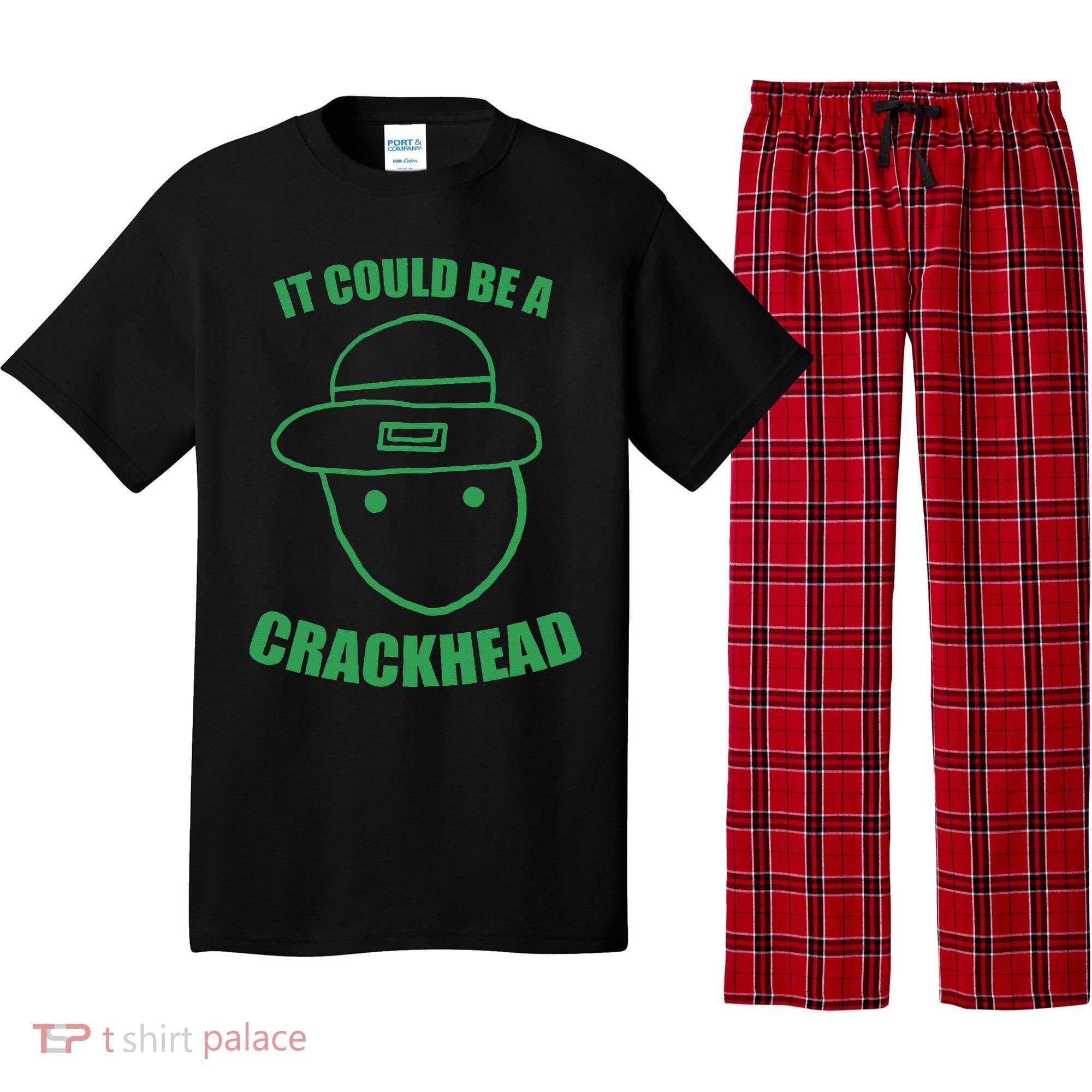 Amateur Leprechaun Sketch Could Be A Crackhead St Patricks Pajama Set