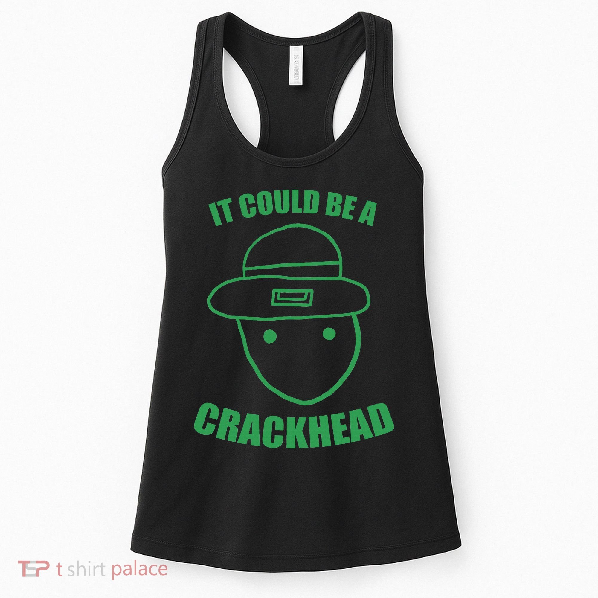 Amateur Leprechaun Sketch Could Be A Crackhead St Patricks Women's Tank Top