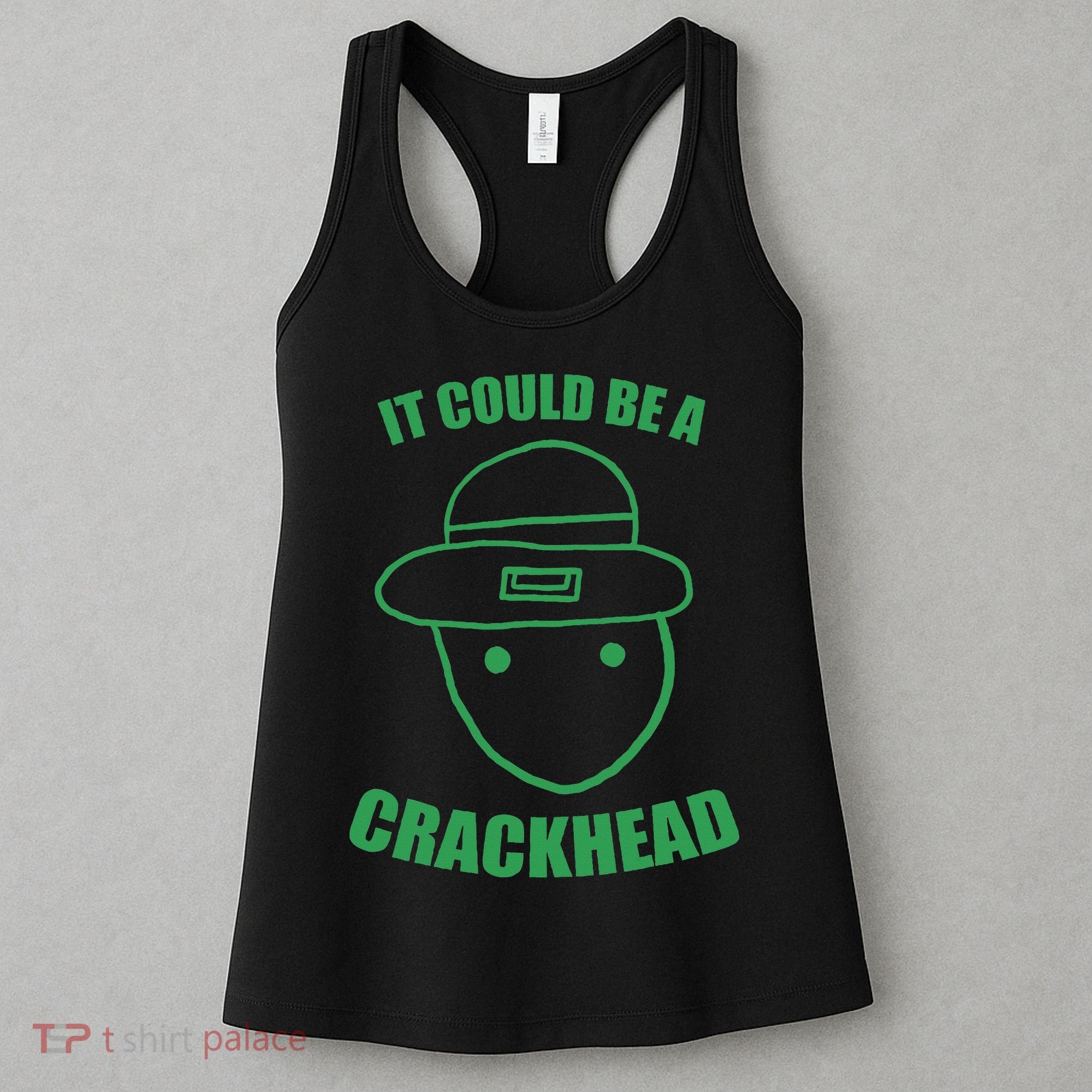 Amateur Leprechaun Sketch Could Be A Crackhead St Patricks Women's Tank Top