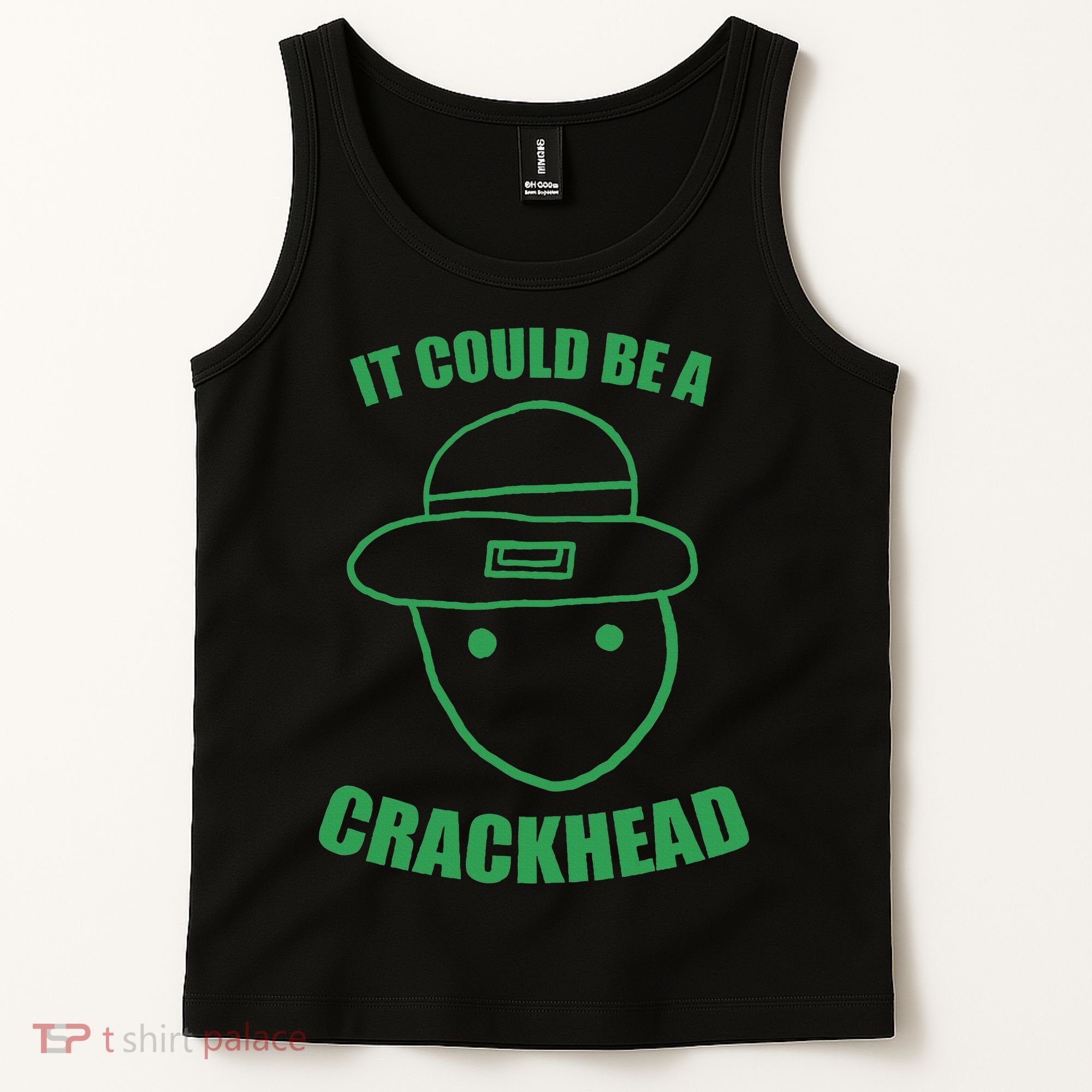 Amateur Leprechaun Sketch Could Be A Crackhead St Patricks Tank Top