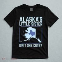 Alaskas Little Sister Isnt She Cute Texas T-Shirt thumb 5