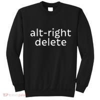 Alt-Right Delete Sweatshirt thumb 0