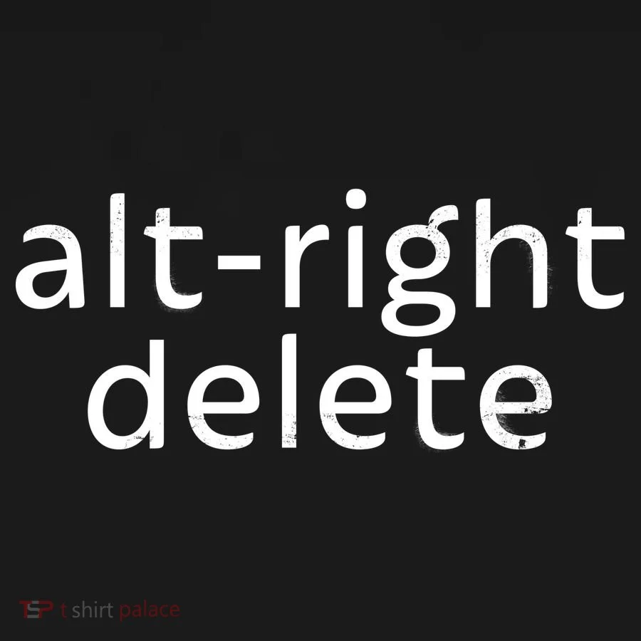 Alt-Right Delete Coaster