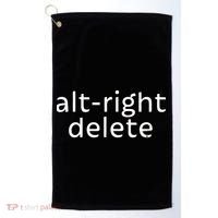 Alt-Right Delete Golf Towel thumb 0