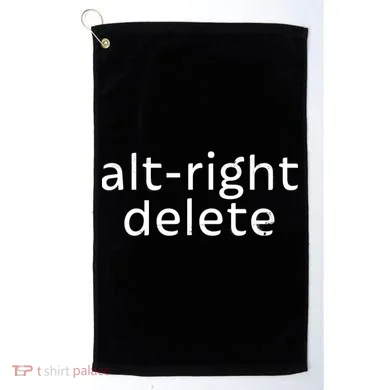 Alt-Right Delete Golf Towel
