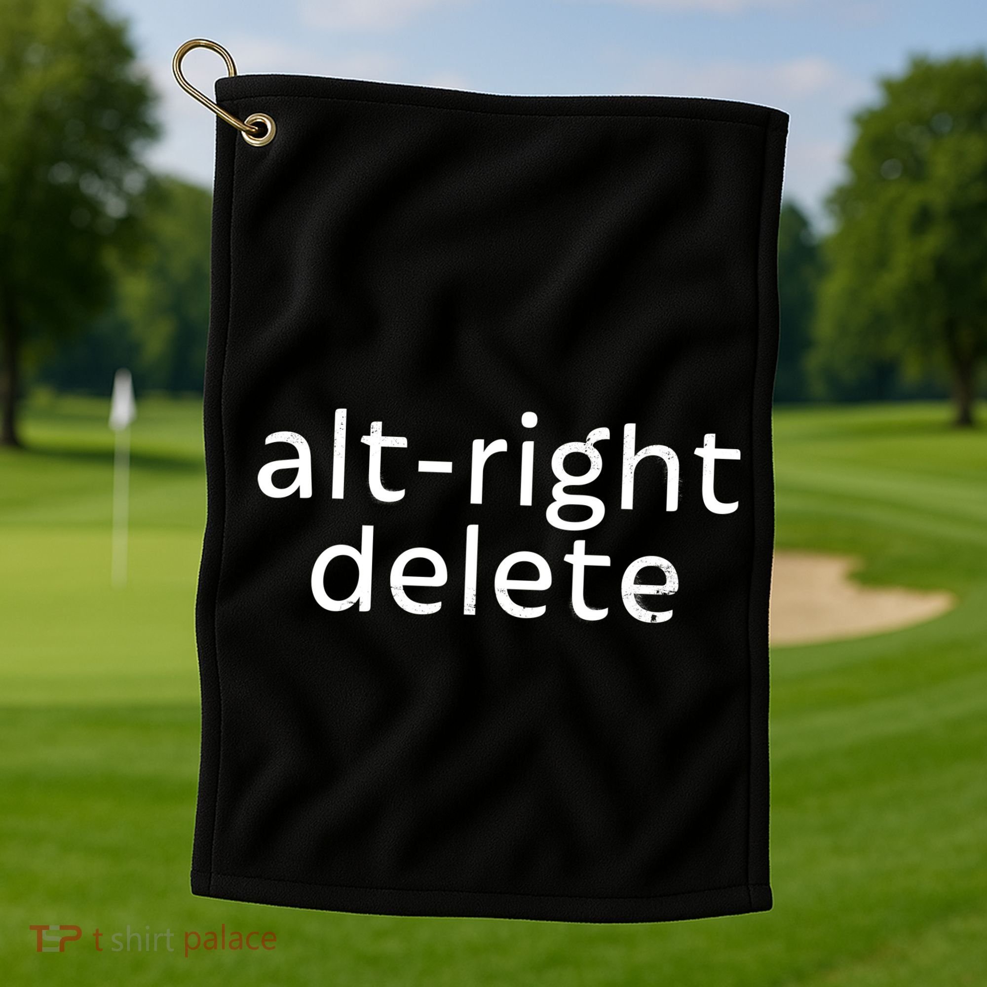 Alt-Right Delete Golf Towel