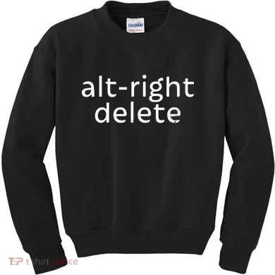 Alt-Right Delete Kids Sweatshirt