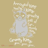 Annoyed Litty Touchy Kitty Grouchy Ball Of Fur Moody Kitty Grumpy Kitty Cat Long Sleeve Shirt thumb 2