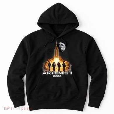 Artemis Launch To The Moon Astronaut Explorer Hoodie
