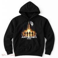 Artemis Launch To The Moon Astronaut Explorer Hoodie thumb 0