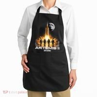 Artemis Launch To The Moon Astronaut Explorer Apron thumb 2