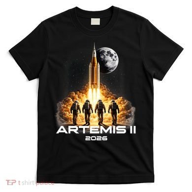 Artemis Launch To The Moon Astronaut Explorer T-Shirt