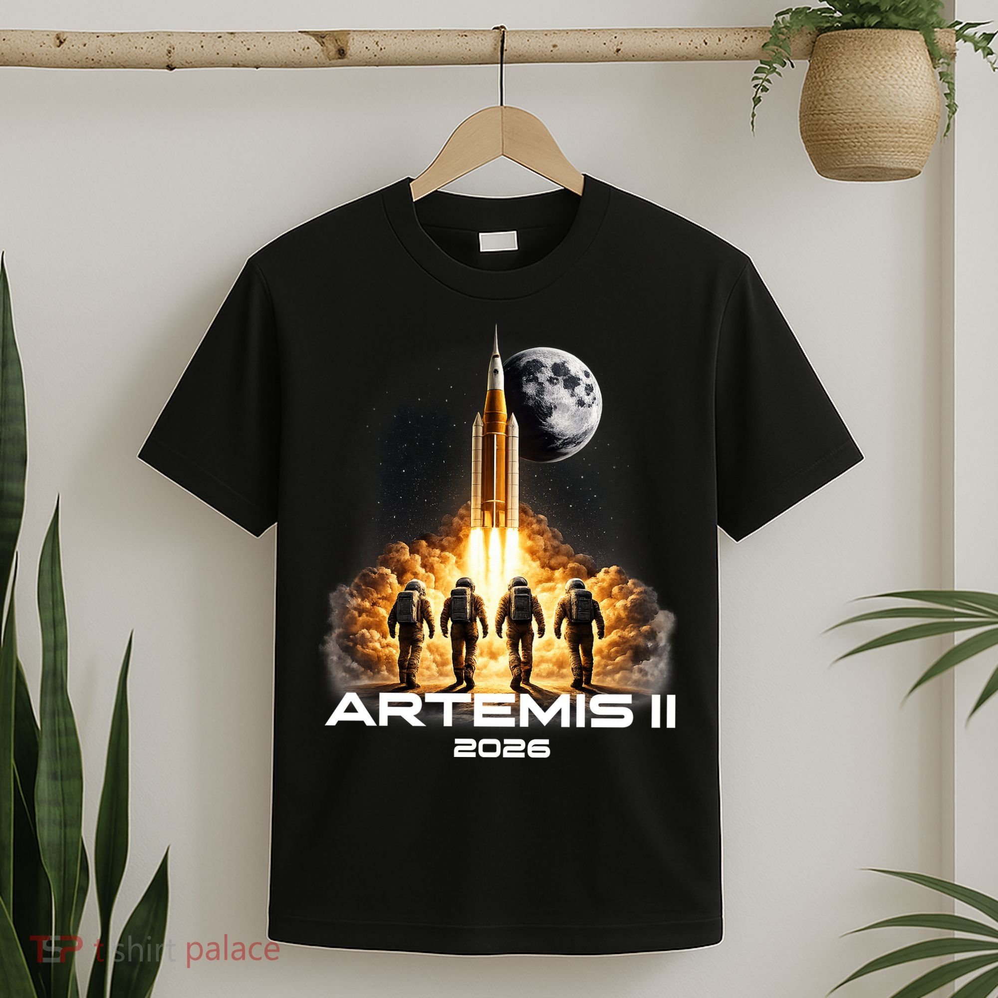 Artemis Launch To The Moon Astronaut Explorer T-Shirt