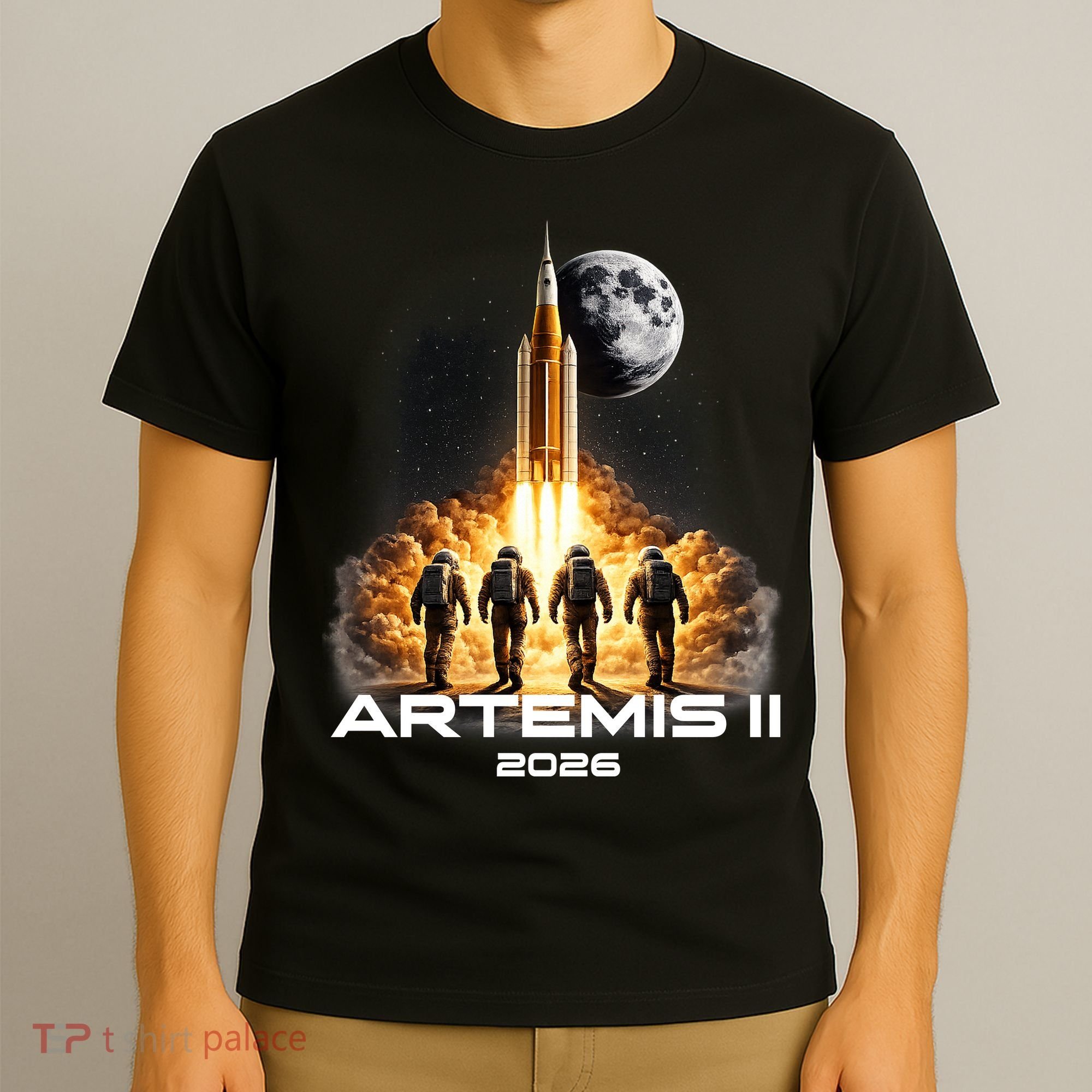 Artemis Launch To The Moon Astronaut Explorer T-Shirt