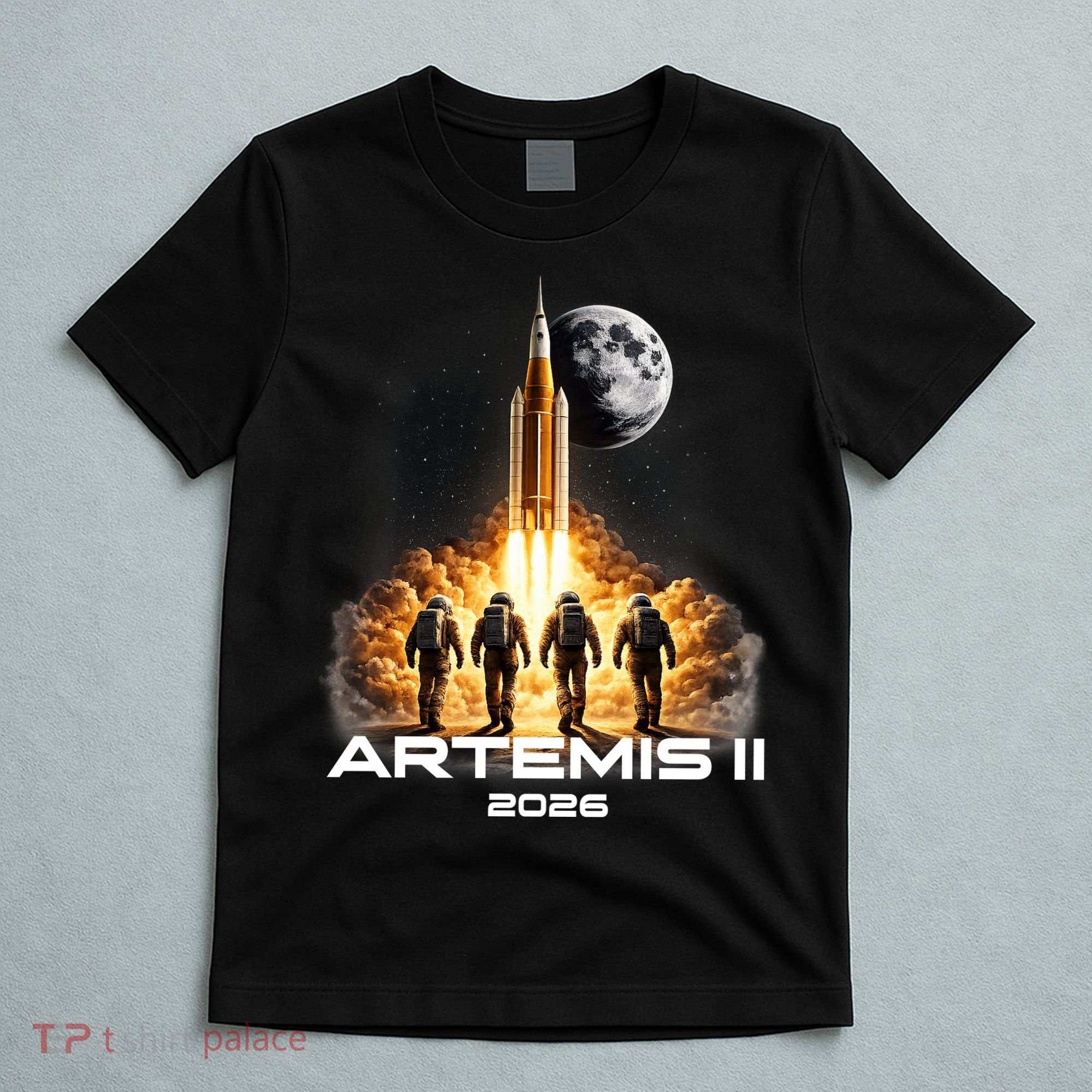 Artemis Launch To The Moon Astronaut Explorer T-Shirt
