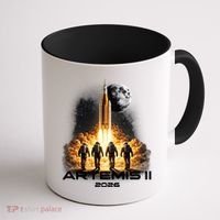 Artemis Launch To The Moon Astronaut Explorer Coffee Mug thumb 1