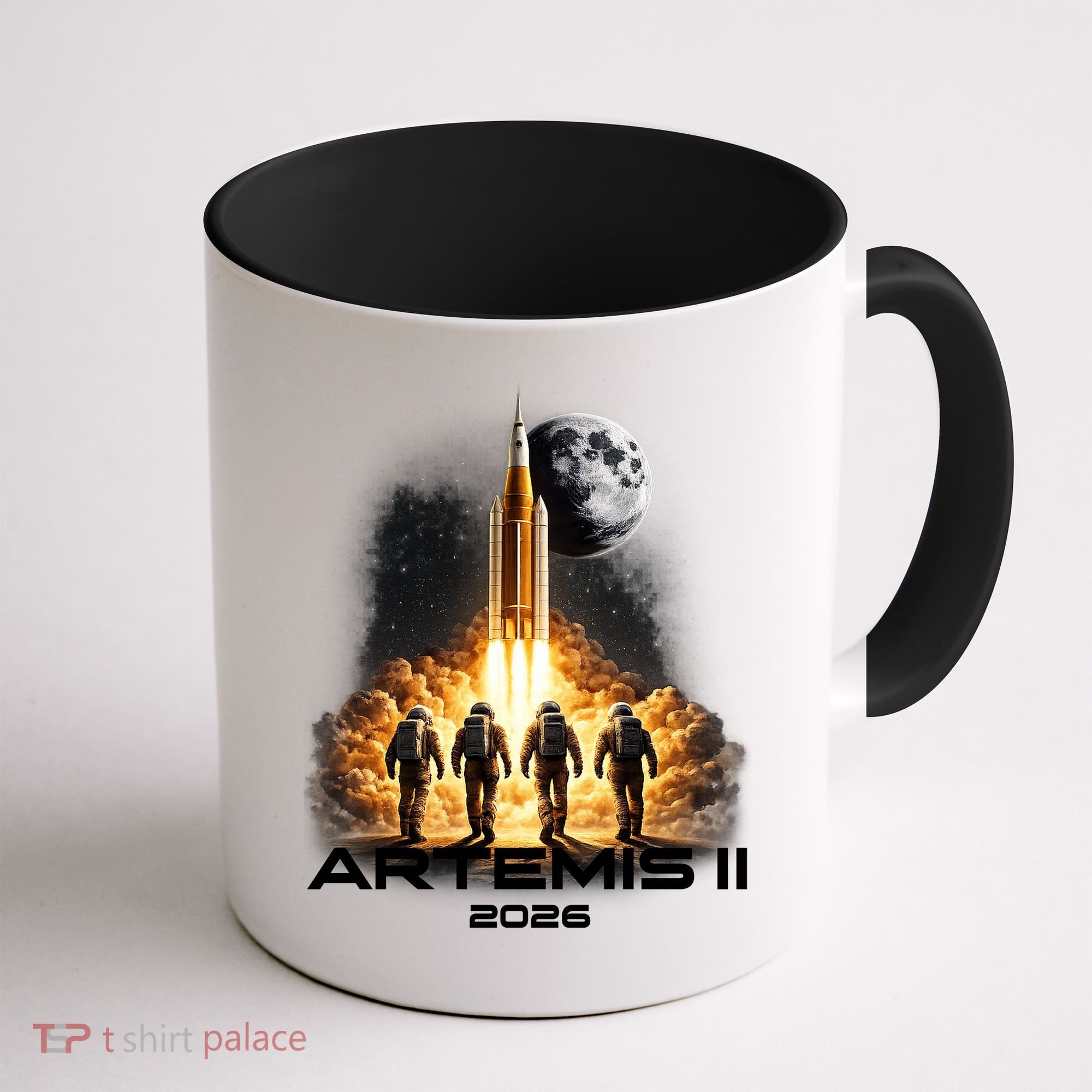 Artemis Launch To The Moon Astronaut Explorer Coffee Mug