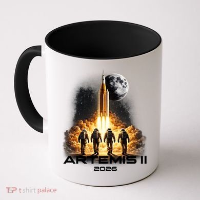 Artemis Launch To The Moon Astronaut Explorer Coffee Mug