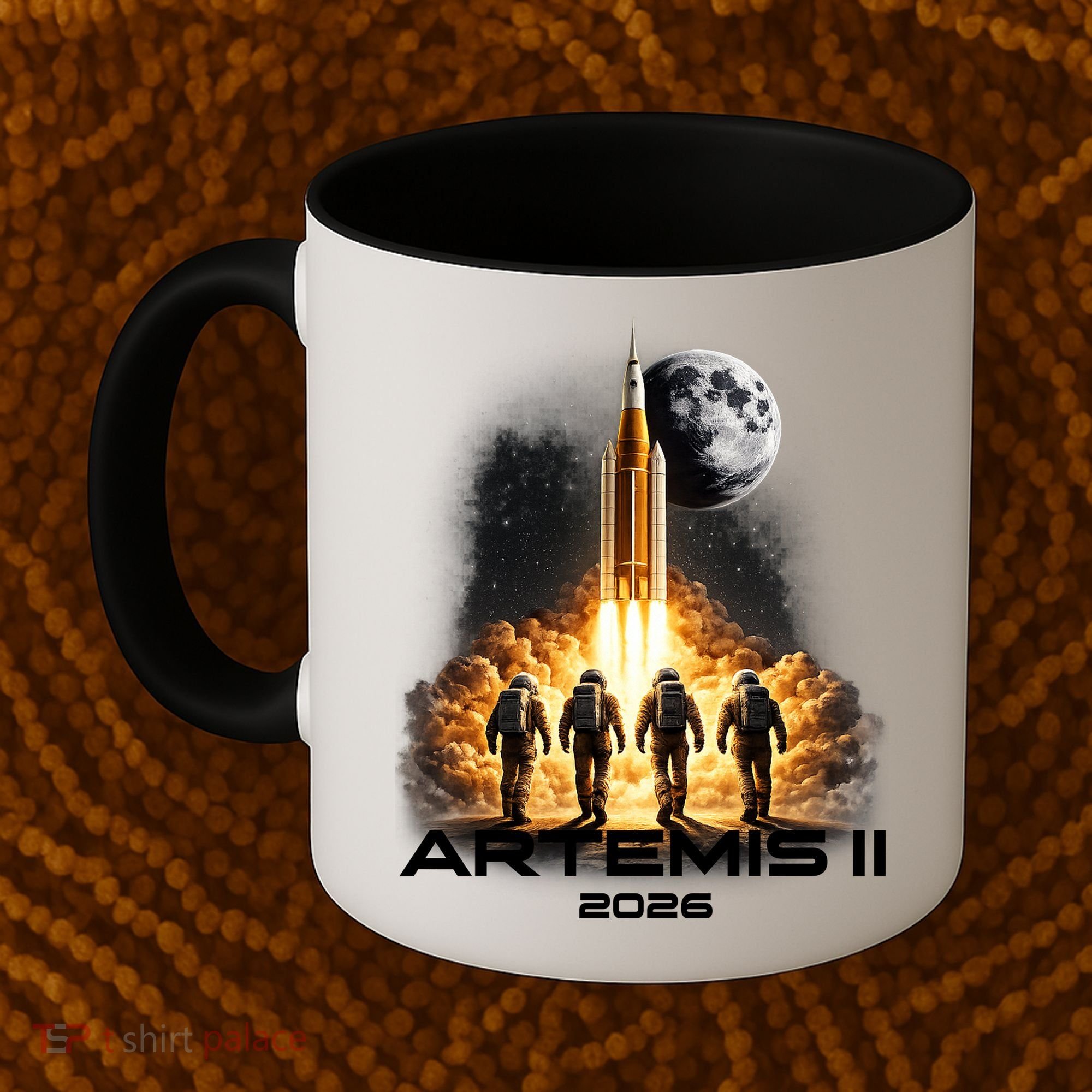Artemis Launch To The Moon Astronaut Explorer Coffee Mug