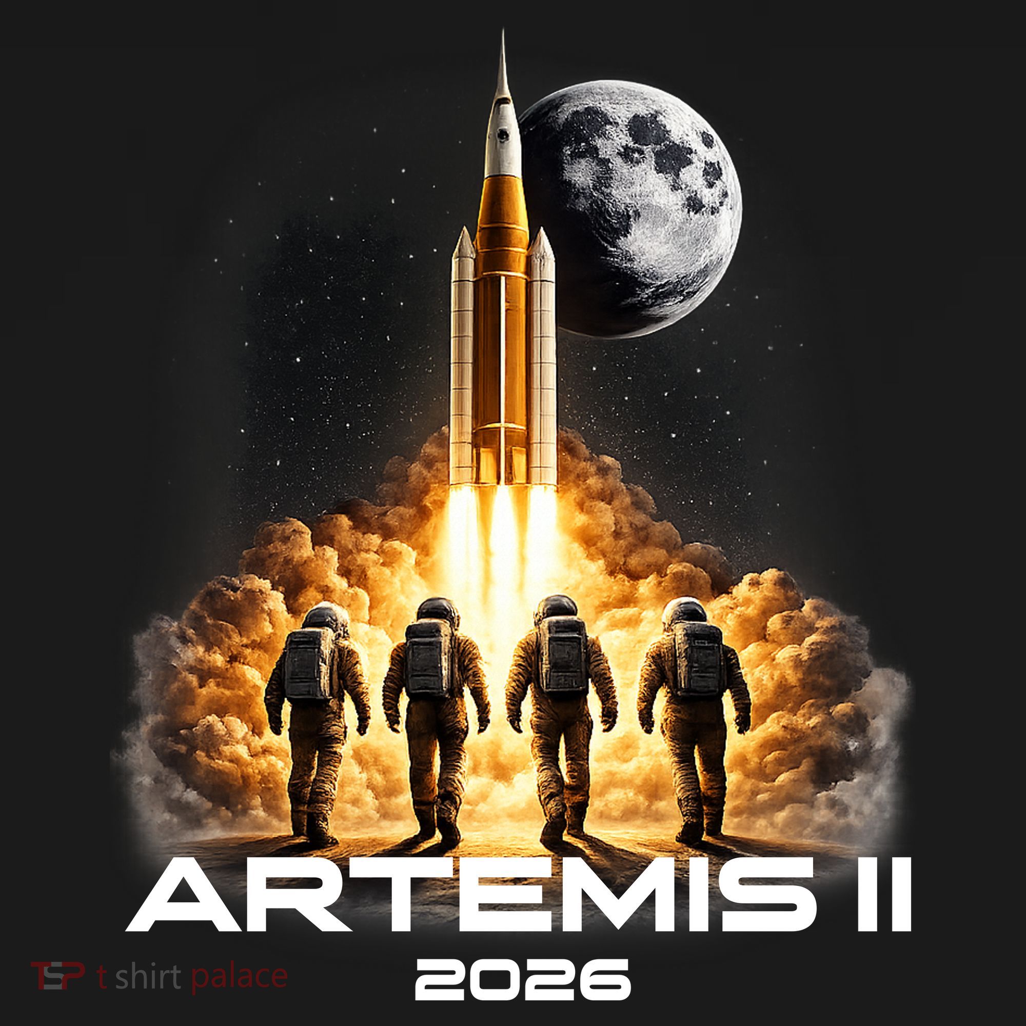 Artemis Launch To The Moon Astronaut Explorer Polo