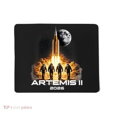 Artemis Launch To The Moon Astronaut Explorer Mousepad