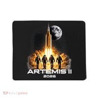 Artemis Launch To The Moon Astronaut Explorer Mousepad thumb 0