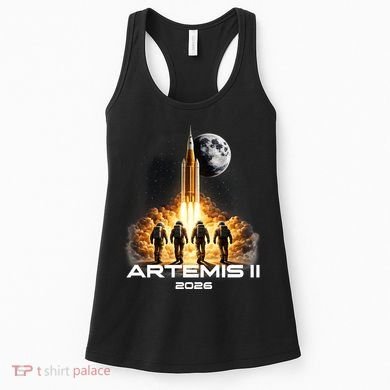 Artemis Launch To The Moon Astronaut Explorer Women's Tank Top