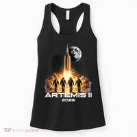 Artemis Launch To The Moon Astronaut Explorer Women's Tank Top thumb 0