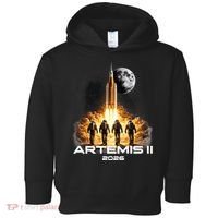Artemis Launch To The Moon Astronaut Explorer Toddler Hoodie thumb 0