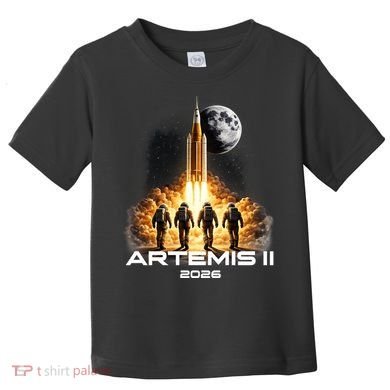 Artemis Launch To The Moon Astronaut Explorer Toddler T-Shirt