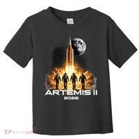 Artemis Launch To The Moon Astronaut Explorer Toddler T-Shirt thumb 0