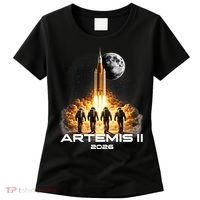 Artemis Launch To The Moon Astronaut Explorer Women's T-Shirt thumb 0