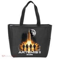 Artemis Launch To The Moon Astronaut Explorer Tote Bag thumb 0