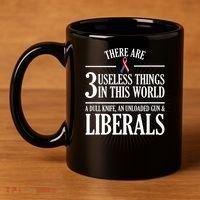 Anti Liberal TShirt: Useless Liberals, Liberal Tears 11oz C Handle Ceramic Mug thumb 4