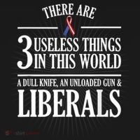 Anti Liberal TShirt: Useless Liberals, Liberal Tears Ornament thumb 1