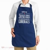 Anti Liberal TShirt: Useless Liberals, Liberal Tears Apron thumb 2