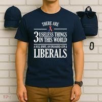 Anti Liberal TShirt: Useless Liberals, Liberal Tears T-Shirt thumb 6