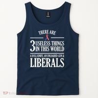 Anti Liberal TShirt: Useless Liberals, Liberal Tears Tank Top thumb 2