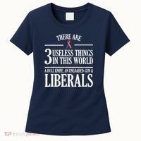 Anti Liberal TShirt: Useless Liberals, Liberal Tears Women's T-Shirt thumb 0