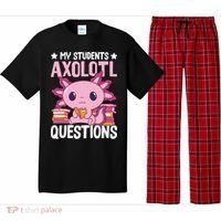 Axolotl Lover Teacher - My Students Axolotl Questions  Pajama Set thumb 0
