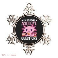 Axolotl Lover Teacher - My Students Axolotl Questions  Ornament thumb 0