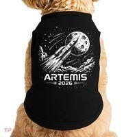 Artemis Launch To The Moon 2026 Doggie Tank thumb 0