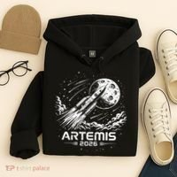 Artemis Launch To The Moon 2026 Hoodie thumb 4