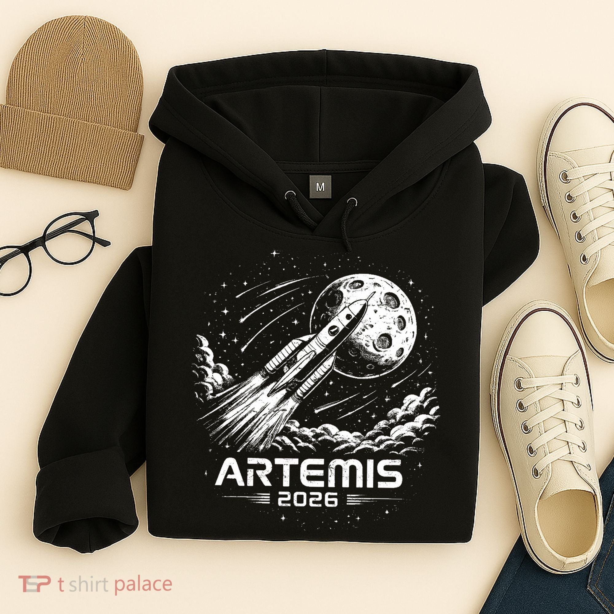 Artemis Launch To The Moon 2026 Hoodie