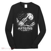 Artemis Launch To The Moon 2026 Long Sleeve Shirt thumb 0
