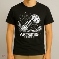 Artemis Launch To The Moon 2026 T-Shirt thumb 3